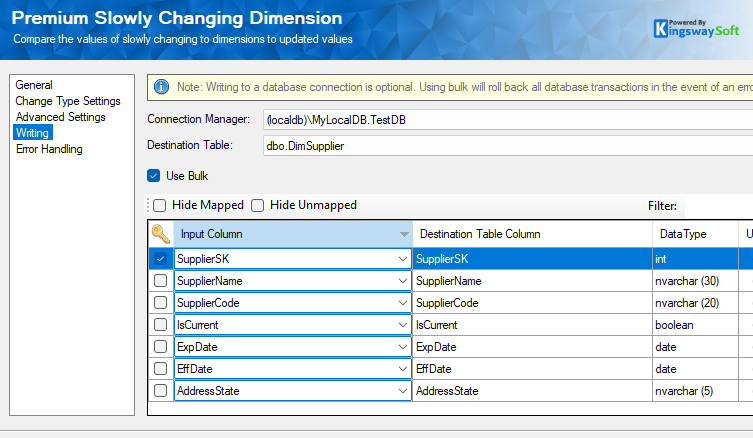 Premium SCD Direct Writing